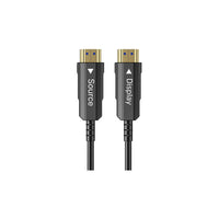 UNITEK 50M ACTIVE OPT CAB BLACK(C11072BK-50M) - CAB-HDMI-OPT-50M-BLK