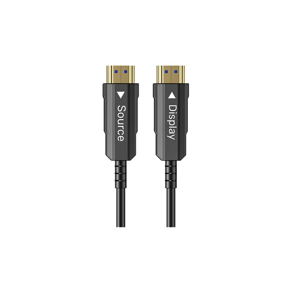 UNITEK 50M ACTIVE OPT CAB BLACK(C11072BK-50M) - CAB-HDMI-OPT-50M-BLK