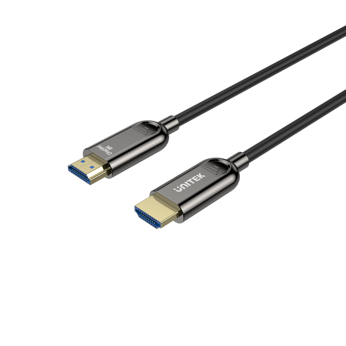 UNITEK 70M FIBRE OPTIC HDMI CAB 8K(C11085GY-70M) - CAB-HDMI-FIB-OPT-70M