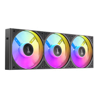 Antec Connect 120 Reverse ARGB PWM Fan 3 Pack - Black-C120R ARGB 3PK BK