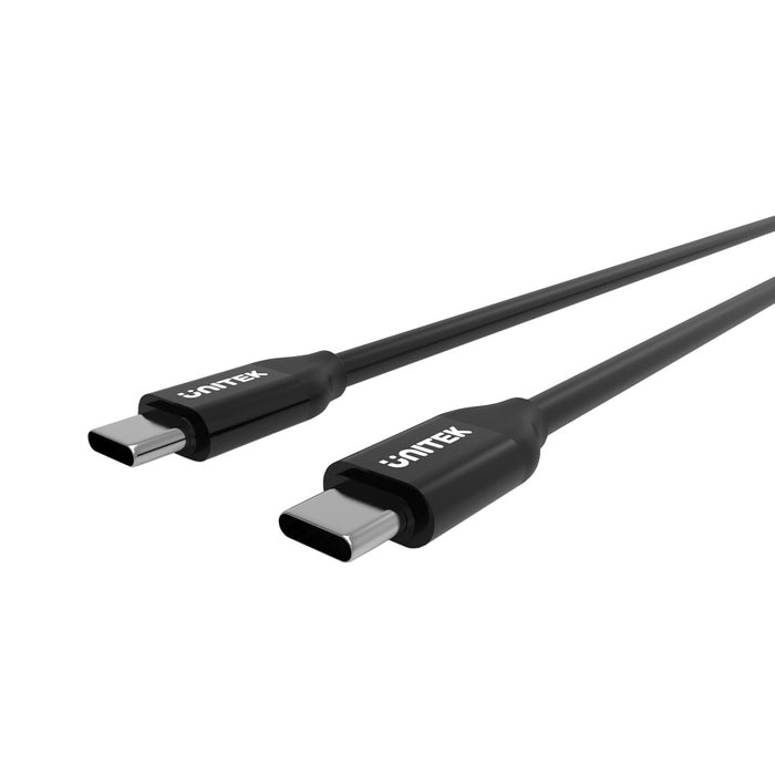 UNITEK C14059BK 2M USB2.0 TYPE-C 100W 20V 5A POWER DELIVERY CABLE - CAB-USB2-CM-2M-PD-U