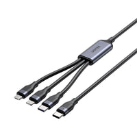 UNITEK 1.5M TYPE-C-LIGHT,MICB USB (C14101AGY01)* - CAB-3IN1-C14101A-1.5