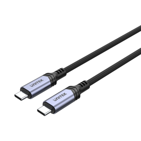 UNITEK  2M USB-C PD3.1 240W BRAIDED (C14110GY-2M) - CAB-USB-C-3.1-2M-U