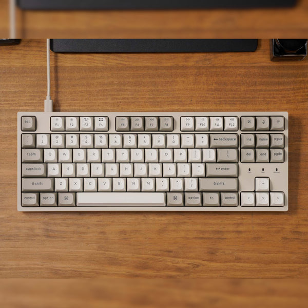 Keychron C1 Pro 8K 80% Super Red Hot-swappable RGB Wired Mechanical Keyboard-C1PX-M1
