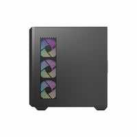 Antec C3 ARGB Black Mid-Tower Gaming PC Chassis with Tempered Glass Side Panel and Rainbow Fans