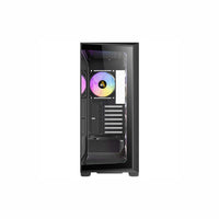 Antec C3 ARGB Black Mid-Tower Gaming PC Chassis with Tempered Glass Side Panel and Rainbow Fans