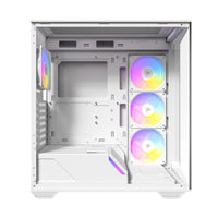 Antec C3 ARGB ATX | Micro-ATX | ITX ARGB Mid-Tower Gaming Chassis – White-C3 ARGB W