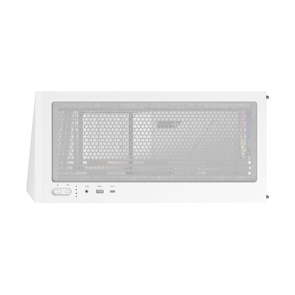 Antec C3 ARGB ATX | Micro-ATX | ITX ARGB Mid-Tower Gaming Chassis – White-C3 ARGB W