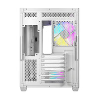 Antec C5 ARGB ATX DUAL Mid Tower Gaming Chassis – White-C5 ARGB W