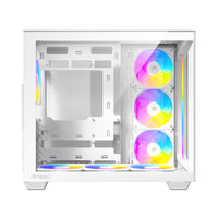 Antec C5 ARGB ATX DUAL Mid Tower Gaming Chassis – White-C5 ARGB W