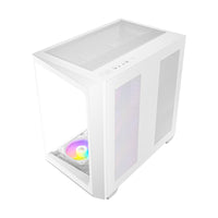 Antec C5 ARGB ATX DUAL Mid Tower Gaming Chassis – White-C5 ARGB W