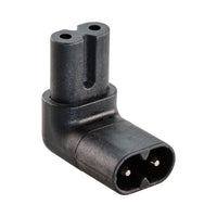 C7 TO C8 (FIGURE 8) 90 DEG ADAPTER DOWN - PWR-C7-C8-DOWN-R