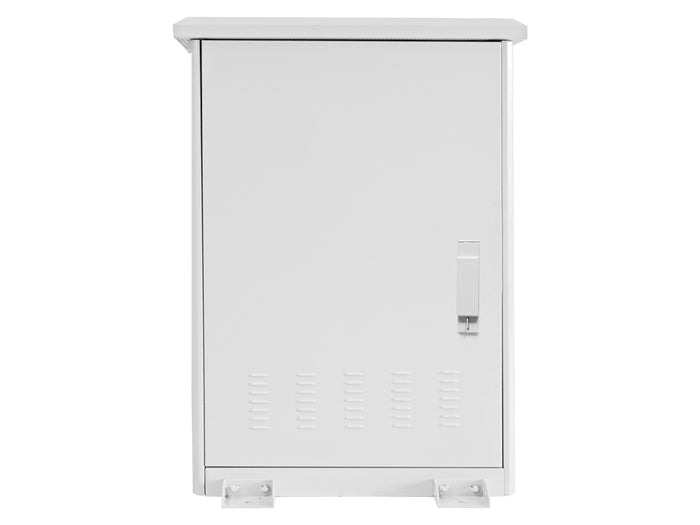 Scoop 18U 600mm Deep Outdoor Cabinet - Weatherproof Enclosure with Cooling Fans - Buy Online at chavda.com