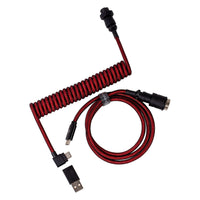 Keychron Coiled Aviator Cable - Red Keychron