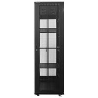 Linkbasic 42U Server Cabinet - 1M Deep, Perforated Door, 3 Shelves, 4 Fans. Network/Data Center Rack. Buy Now at chavda.com!