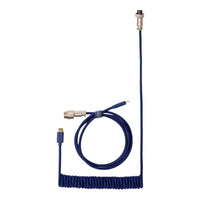 Keychron Coiled Aviator Blue Cable-CAB-L