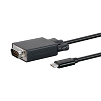 5M TYPE-C TO VGA CABLE, 1080P, 60HZ - CAB-TC-VGA-5M-BLST