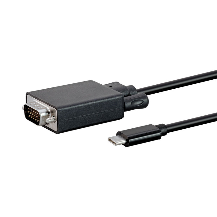 5M TYPE-C TO VGA CABLE, 1080P, 60HZ - CAB-TC-VGA-5M-BLST