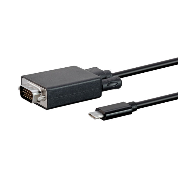 5M TYPE-C TO VGA CABLE, 1080P, 60HZ - CAB-TC-VGA-5M-BLST