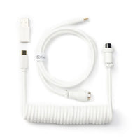 Keychron Coiled Aviator White Cable-CAB-W