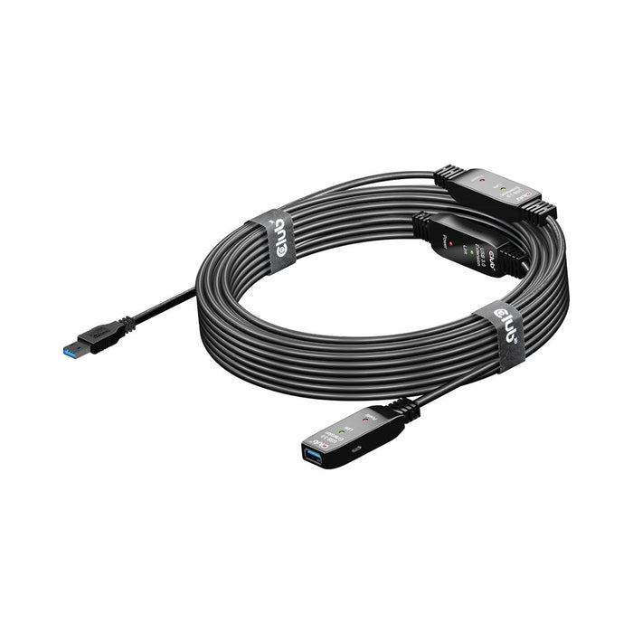 15M USB3.2 ACTIVE REPEATER CABLE MALE TO FEMALE - CAC-1406-CLUB3D