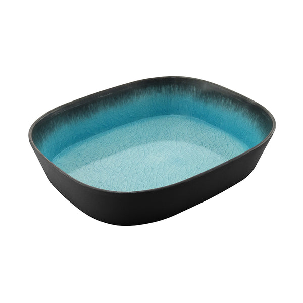 EFAY Capsule Bowl Rect (Med Blue) - 325 X 265 X 65Mm - CBR0003