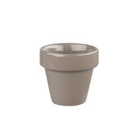 CHURCHILL Bit On The Side - Pebble - Dipper Pot - 5.5Cm X 5.8Cm (12) - CC-BCPE-PL2.1