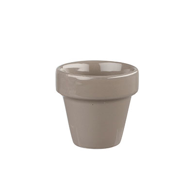 CHURCHILL Bit On The Side - Pebble - Dipper Pot - 5.5Cm X 5.8Cm (12) - CC-BCPE-PL2.1