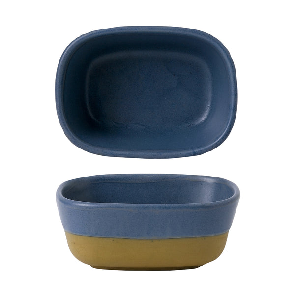 CHURCHILL Emerge - Oslo Blue - Deep Dish - 12Cm X 8.8Cm X 5Cm (6) - CC-EMBL-ED12.1