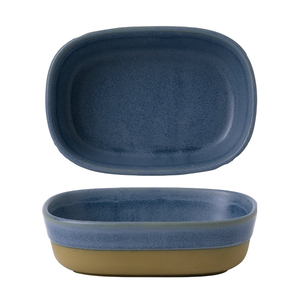CHURCHILL Emerge - Oslo Blue - Deep Dish - 17.30Cm X 11.90Cm X 5Cm (6) - CC-EMBL-ED17.1