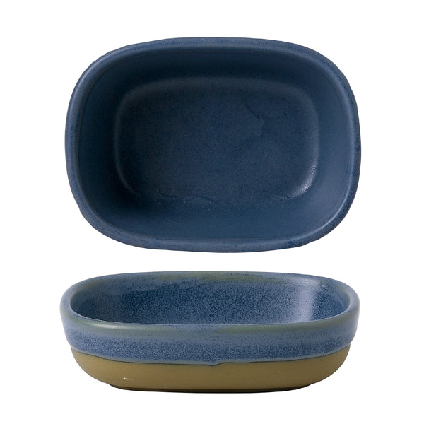CHURCHILL Emerge - Oslo Blue - Shallow Tray - 12Cm X 9Cm X 3.3Cm (6) - CC-EMBL-ET12.1