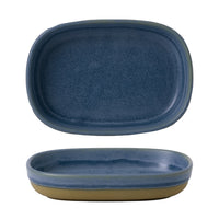 CHURCHILL Emerge - Oslo Blue - Shallow Tray - 17.3Cm X 11.9Cm X 3.3Cm (6) - CC-EMBL-ET17.1