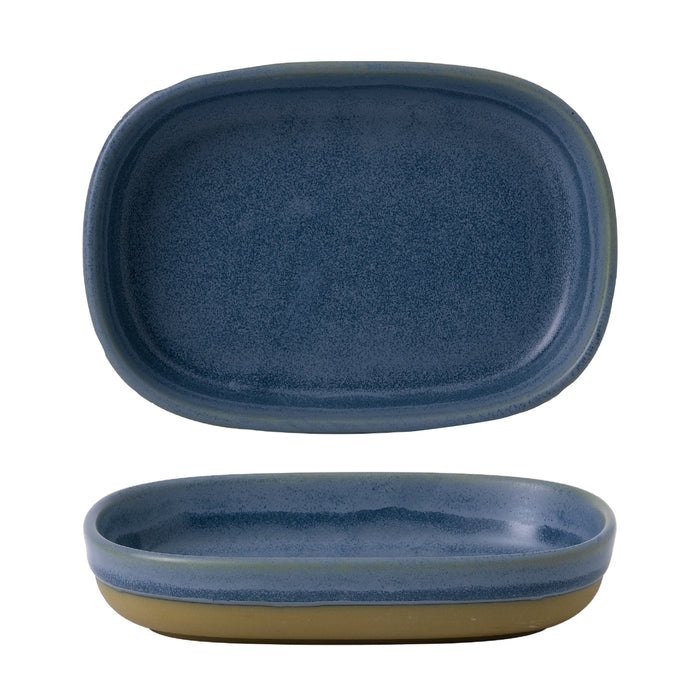 CHURCHILL Emerge - Oslo Blue - Shallow Tray - 17.3Cm X 11.9Cm X 3.3Cm (6) - CC-EMBL-ET17.1