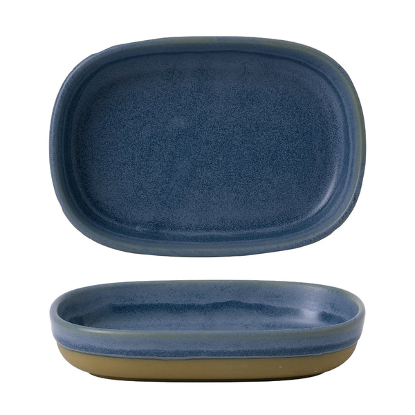 CHURCHILL Emerge - Oslo Blue - Shallow Tray - 17.3Cm X 11.9Cm X 3.3Cm (6) - CC-EMBL-ET17.1