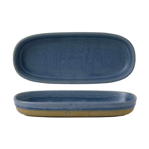 CHURCHILL Emerge - Oslo Blue - Shallow Tray - 23.3Cm X 10Cm X 3.3Cm (6) - CC-EMBL-ET23.1