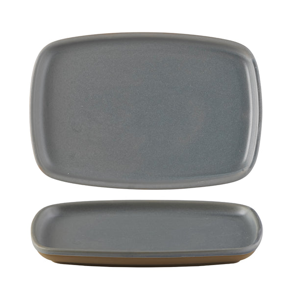 CHURCHILL Emerge - Seattle Grey - Rectangular Plate - 22Cm X 15Cm (6) - CC-EMGY-EP22.1