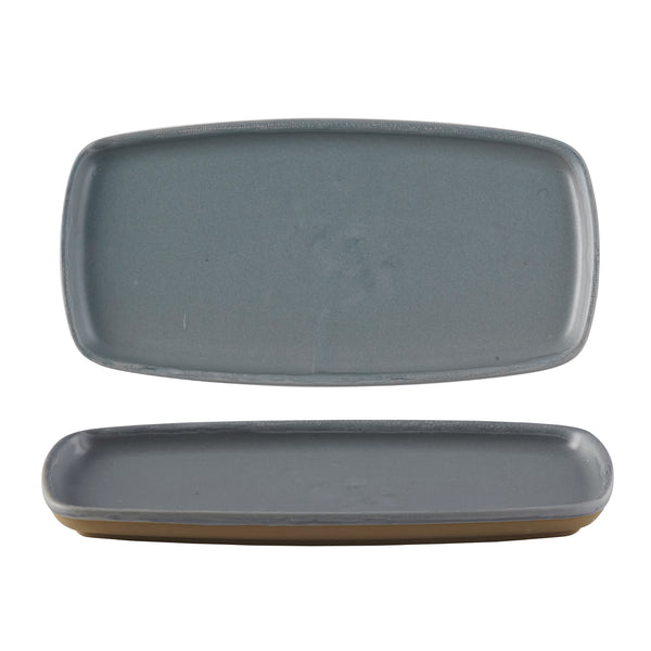 CHURCHILL Emerge - Seattle Grey - Rectangular Plate - 25.1Cm X 10Cm (6) - CC-EMGY-EP25.1