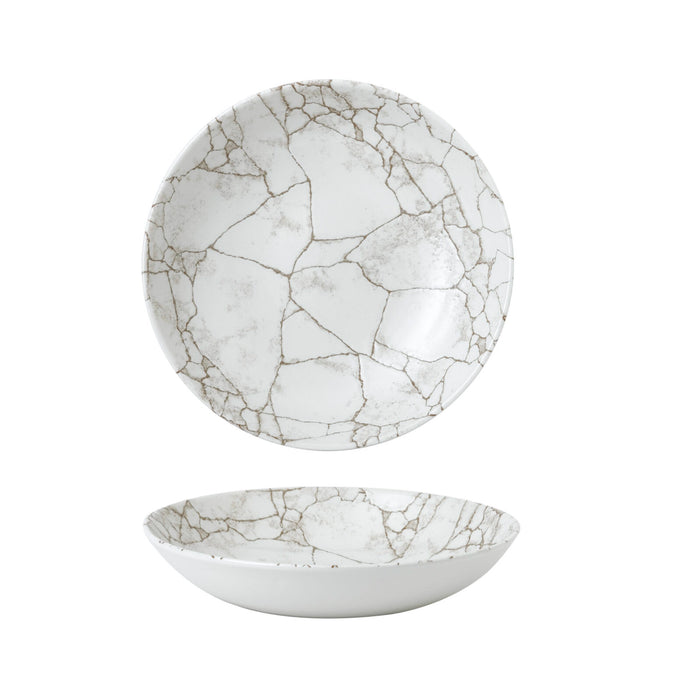 CHURCHILL Kintsugi - Agate Grey - Coupe Bowl - 24.8Cm (12) - CC-KTAG-EVB9.1