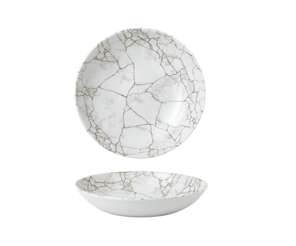 CHURCHILL Kintsugi - Agate Grey - Coupe Bowl - 24.8Cm (12) - CC-KTAG-EVB9.1