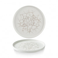 CHURCHILL Kintsugi - Agate Grey - Walled Plate - W26Cm H2Cm (6) - CC-KTAG-WP26.1