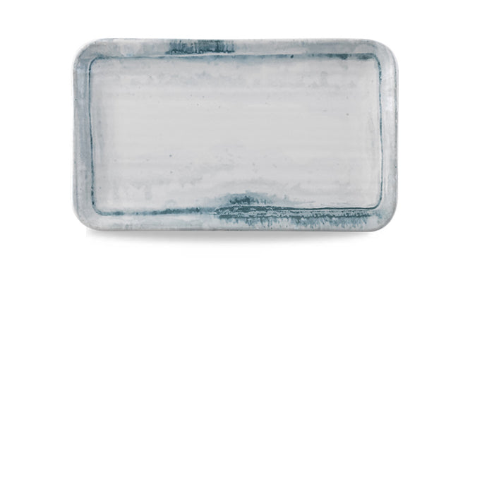 DUDSON, TABLEWARE Finca - Limestone?- Organic Rectangular Plate - 27Cm X 16Cm (12) - CC-MCFL-DOB1.1