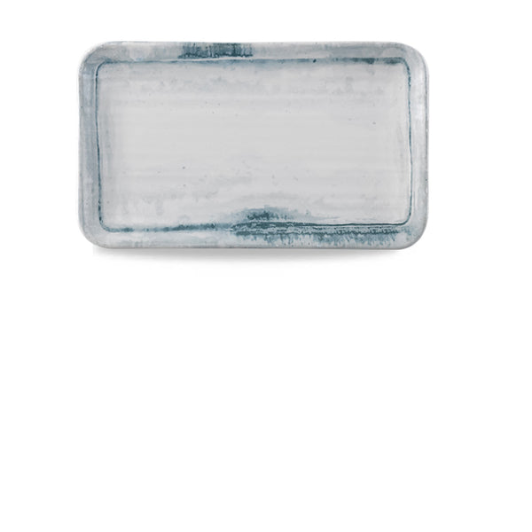 DUDSON, TABLEWARE Finca - Limestone?- Organic Rectangular Plate - 27Cm X 16Cm (12) - CC-MCFL-DOB1.1