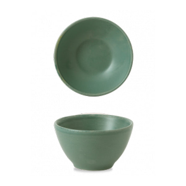CHURCHILL Nourish - Andorra Green - Contour Dip Pot - 11Cl (12) - CC-RBGN-BSD4.1
