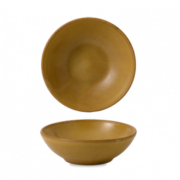 CHURCHILL Nourish - Petra Sand - Contour Shallow Bowl - 20Cl (12) - CC-RBSA-BSB6.1
