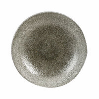 CHURCHILL Raku - Quartz Black - Coupe Bowl - 24.8Cm (12) - CC-RKBQ-EVB9.1