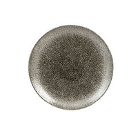 CHURCHILL Raku - Quartz Black - Coupe Plate - 16.5Cm (12) - CC-RKBQ-EVP6.1