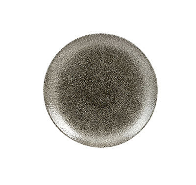 CHURCHILL Raku - Quartz Black - Coupe Plate - 16.5Cm (12) - CC-RKBQ-EVP6.1