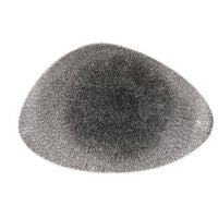 CHURCHILL Raku - Quartz Black - Chefs' Triangle Plate - 30Cm X 20Cm (6) - CC-RKBQ-TC30.1