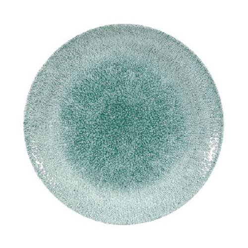 CHURCHILL Raku - Jade Green - Coupe Plate - 21.7Cm (12) - CC-RKJG-EVP8.1