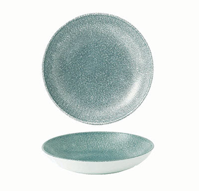 CHURCHILL Raku - Topaz Blue - Coupe Bowl - 24.8Cm (12) - CC-RKTB-EVB9.1